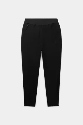 Athletic Slim Fit Track Pants Jet Black