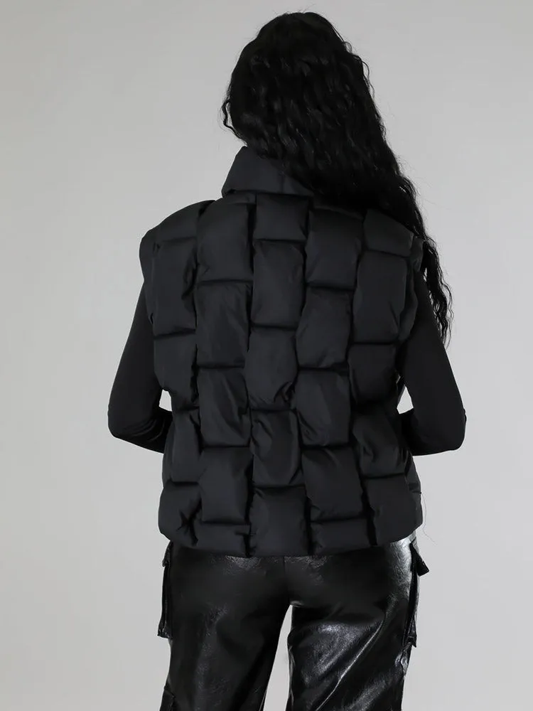 Braid Puffer Vest