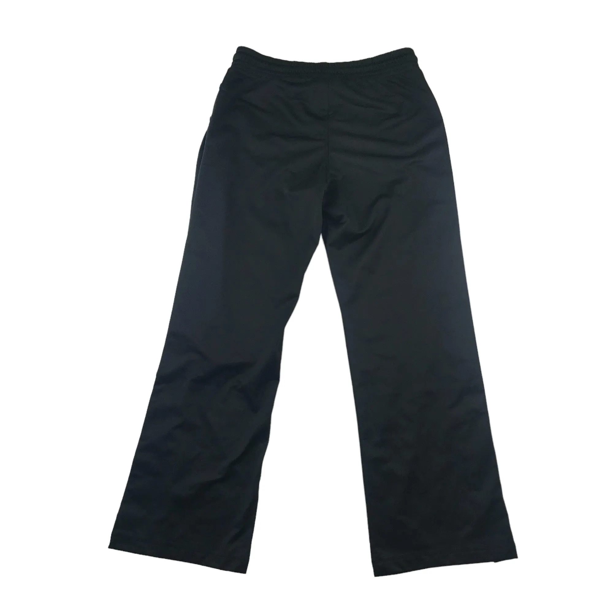 Champion joggers Adult Size M black clip buttons down the sides and logo panels