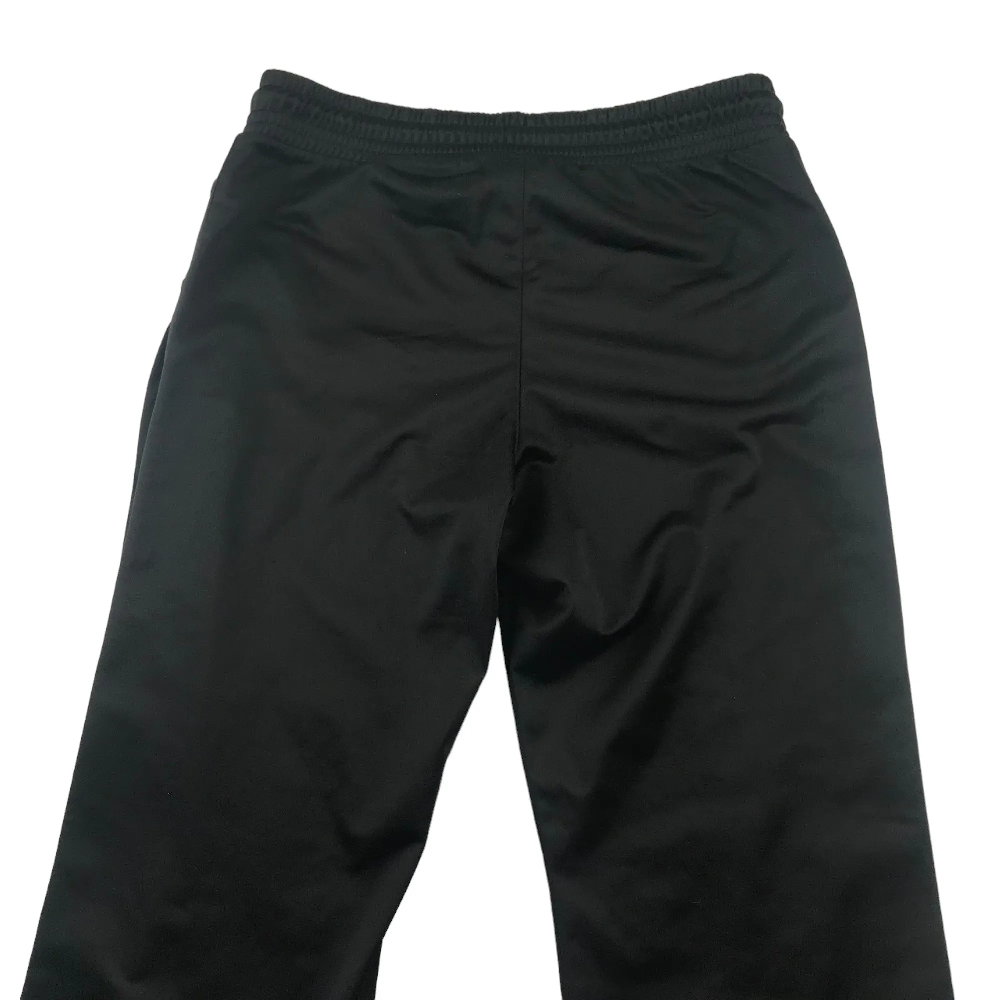 Champion joggers Adult Size M black clip buttons down the sides and logo panels