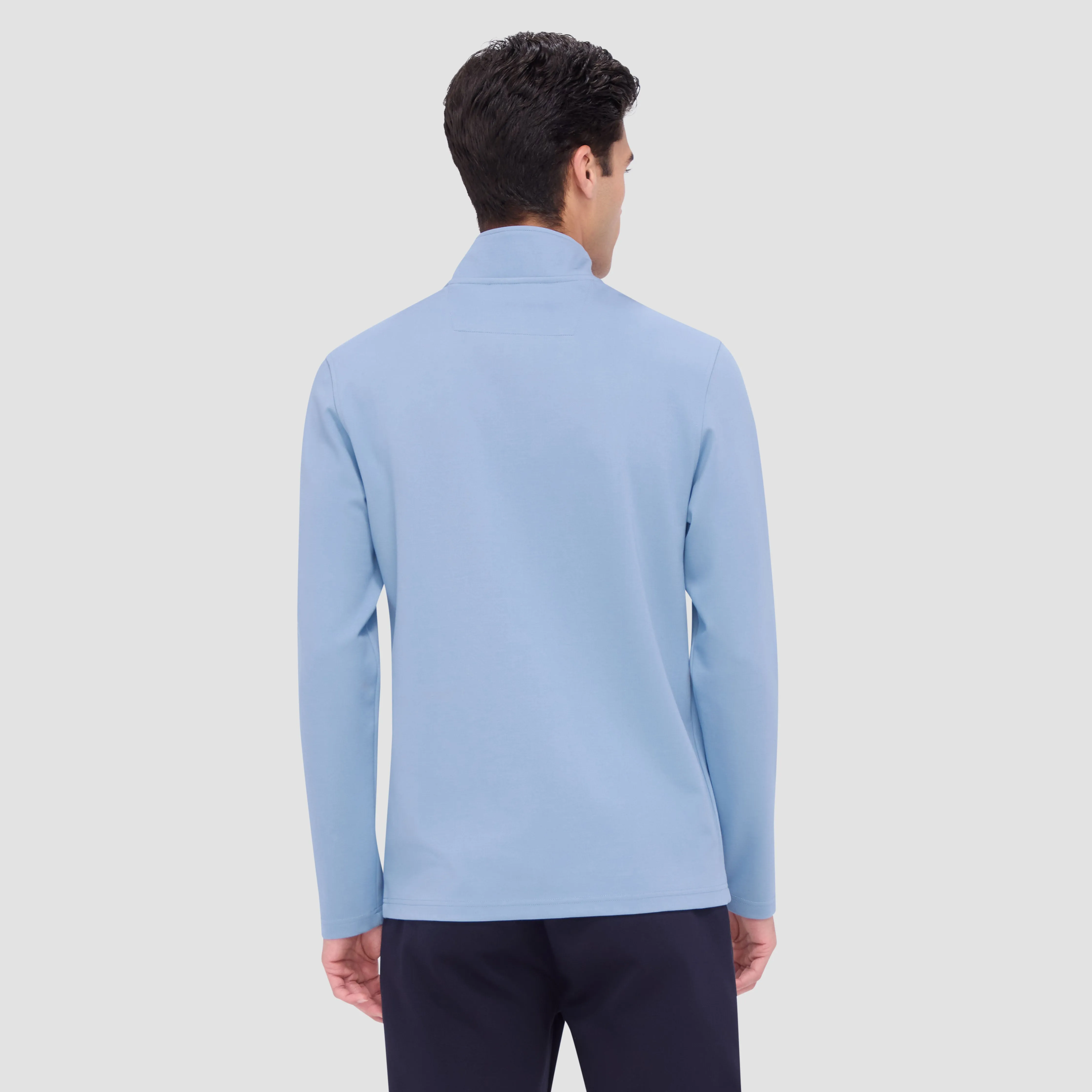 Contrast Performance Quarter-Zip Pullover