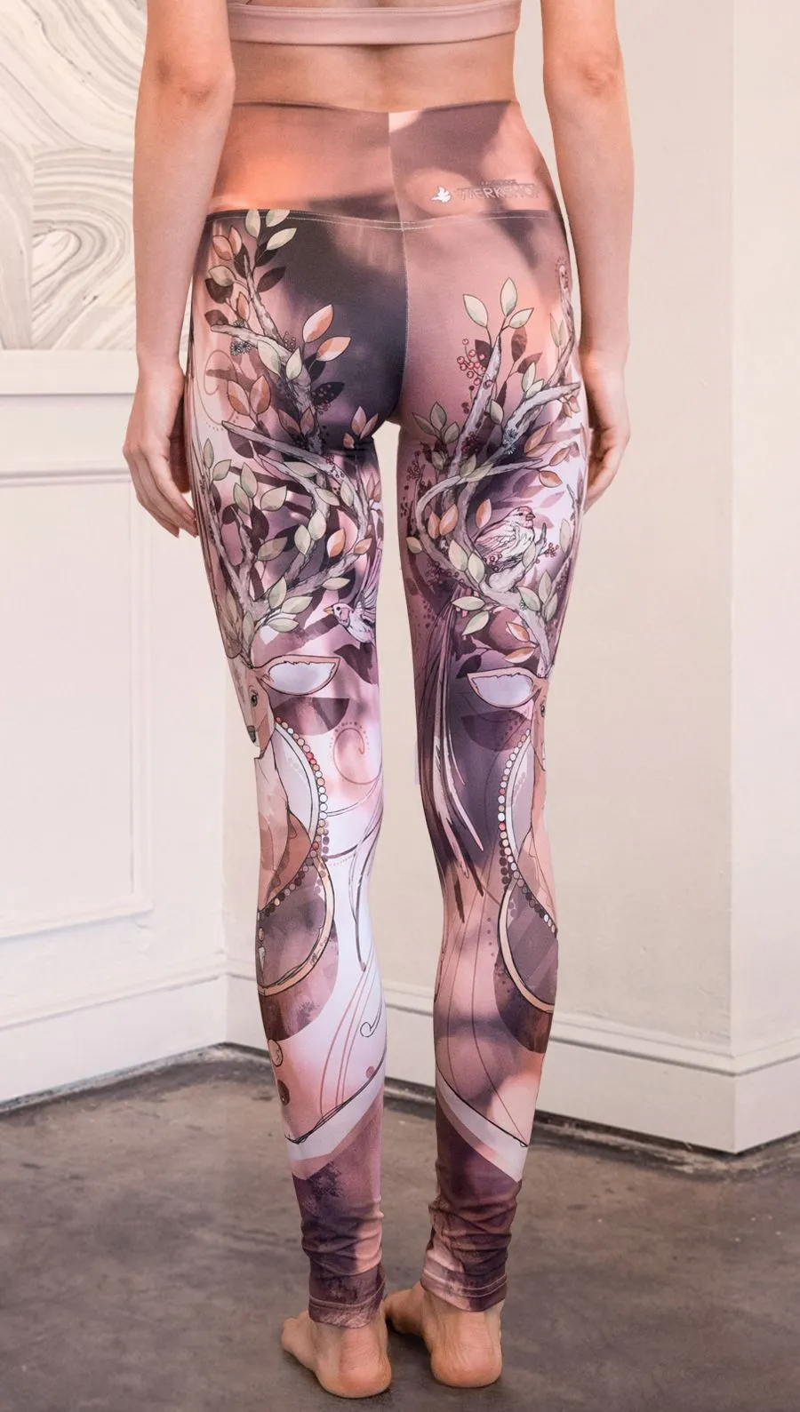 Forest Deer - Athleisure Leggings - CUSTOM ORDER