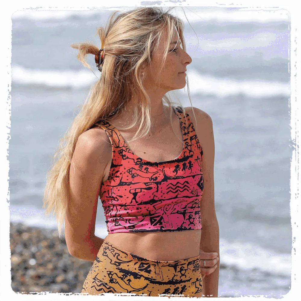 Gecko X WERKSHOP SURF SUNSET Reversible Top