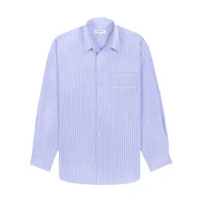   Hotel du Cap Eden-Roc Cursive Oversized Shirt 'Blue White'