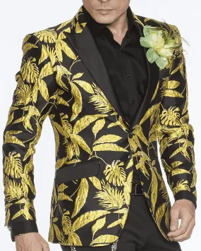 Men's Fashion Blazer Theo Yellow - prom - wedding - tuxedo