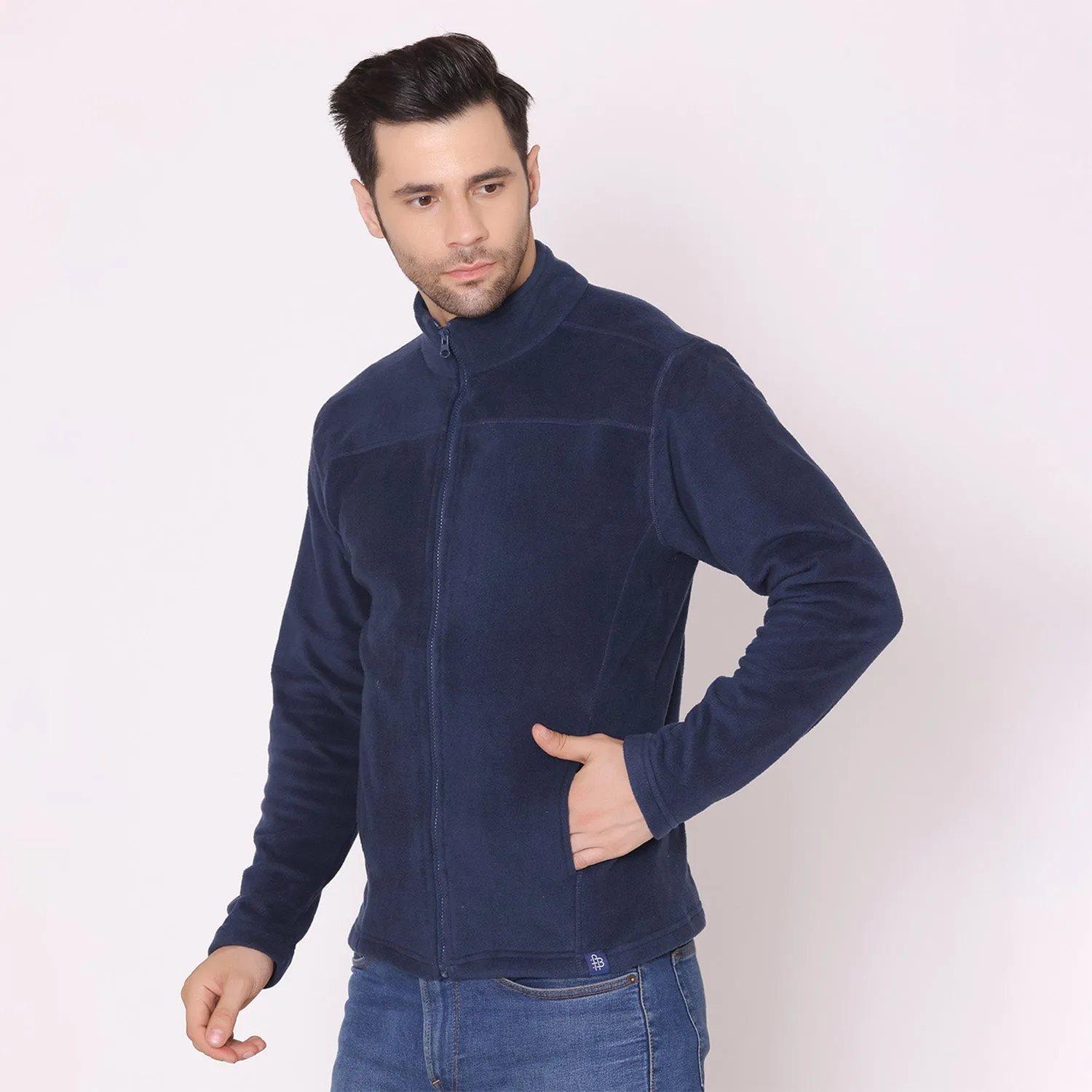 Men's Polar Jacket - Navy