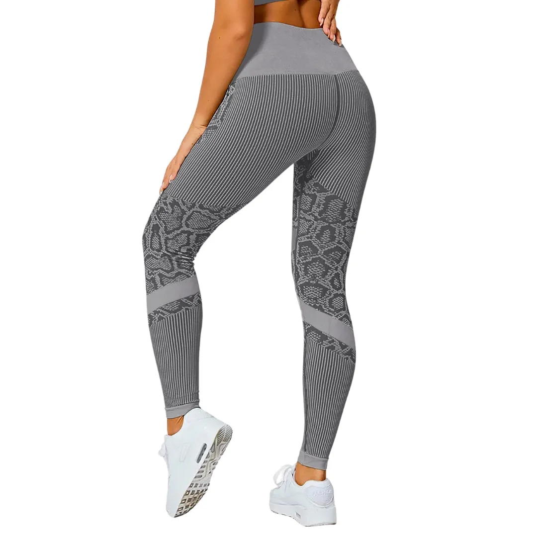 Murphy Snakeskin Seamless Leggings