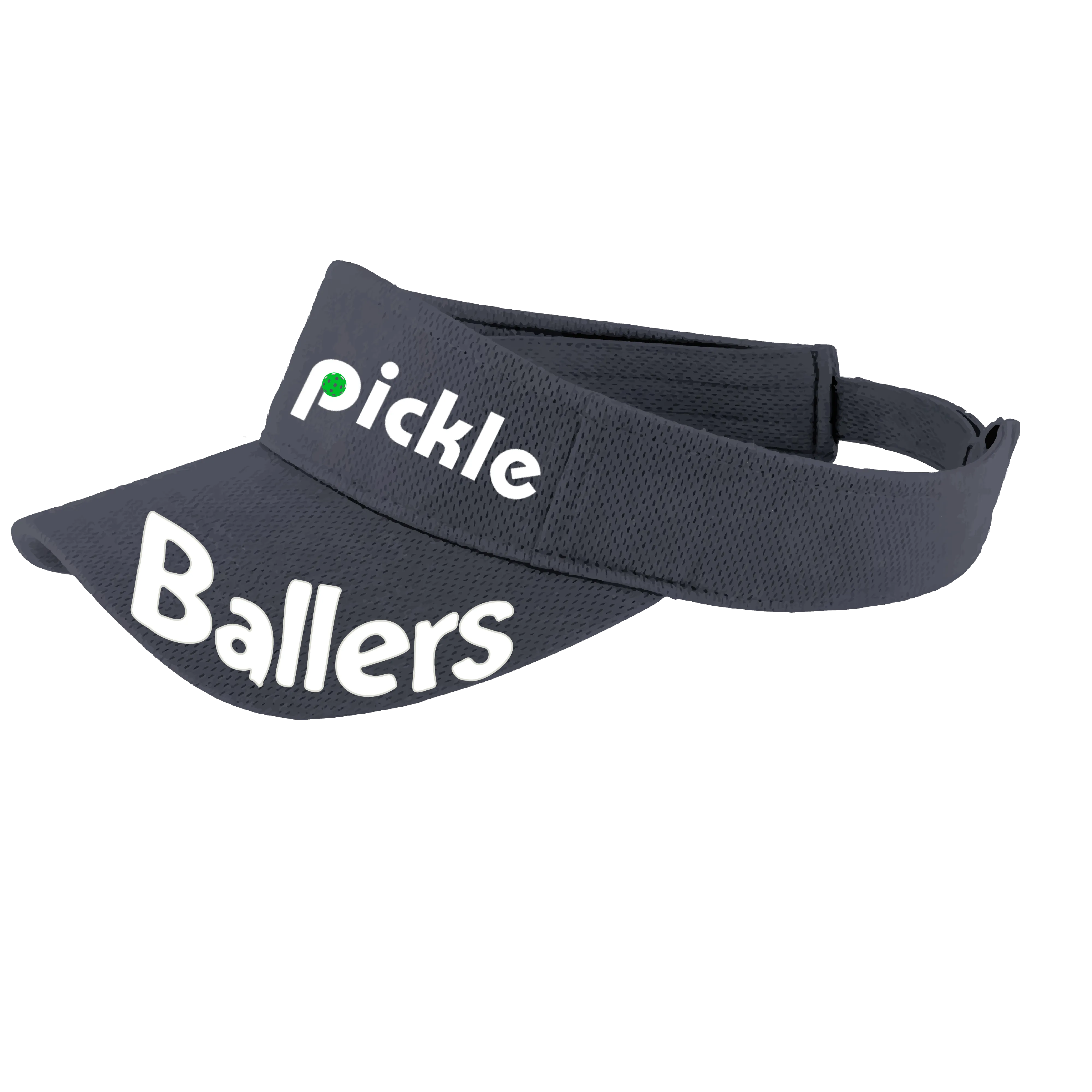 Pickle Ballers | Pickleball Visors | Moisture Wicking 100% Polyester