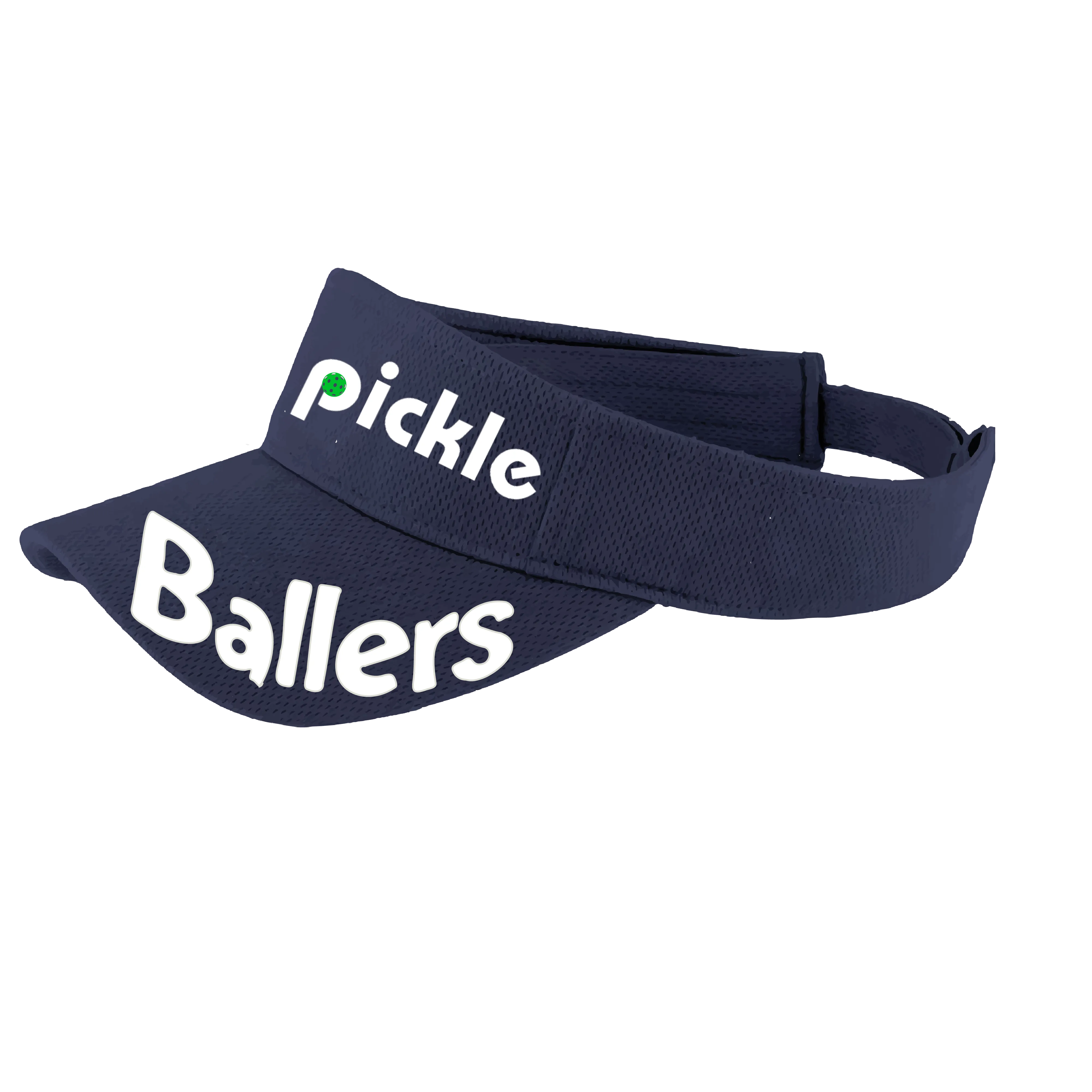 Pickle Ballers | Pickleball Visors | Moisture Wicking 100% Polyester