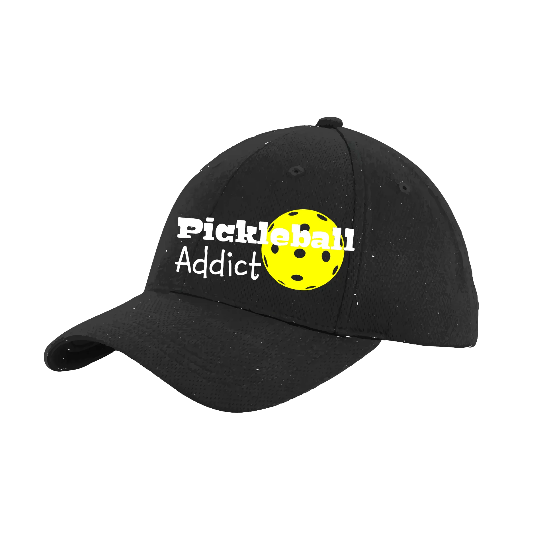 Pickleball Addict | Pickleball Hat | Moisture-Wicking 100% Polyester