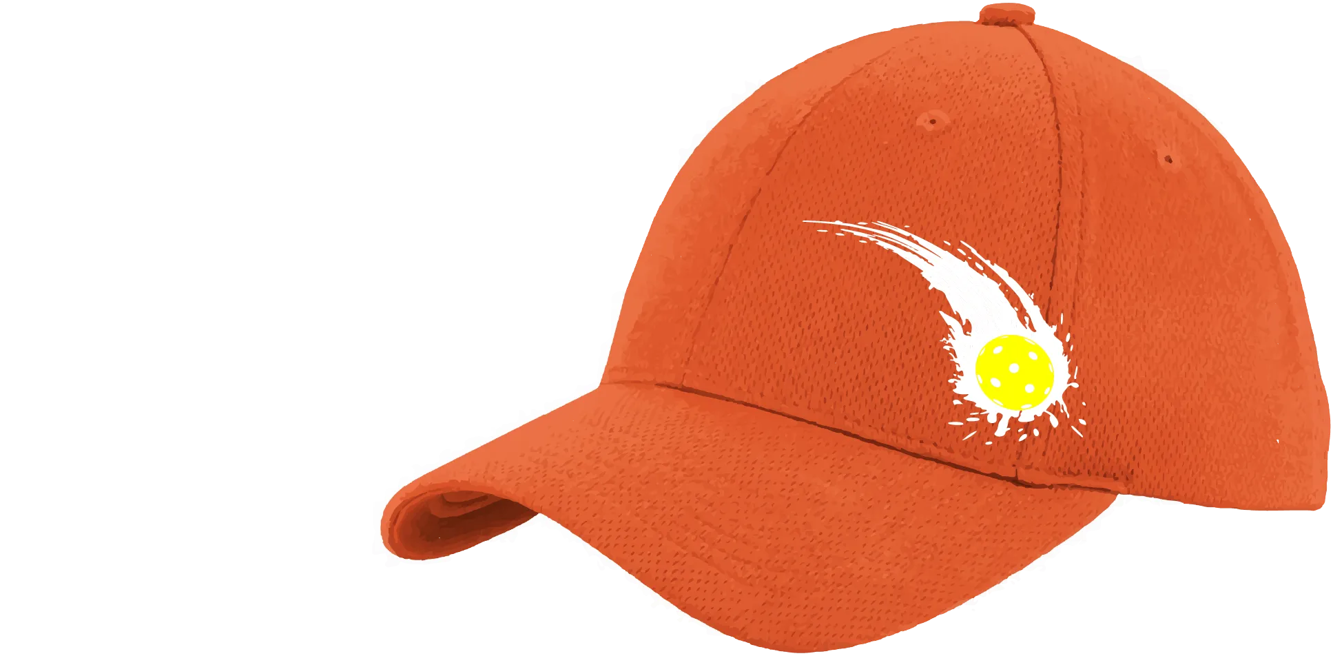 Pickleball Impact (Customizable) | Pickleball Hat | Moisture-Wicking 100% Polyester