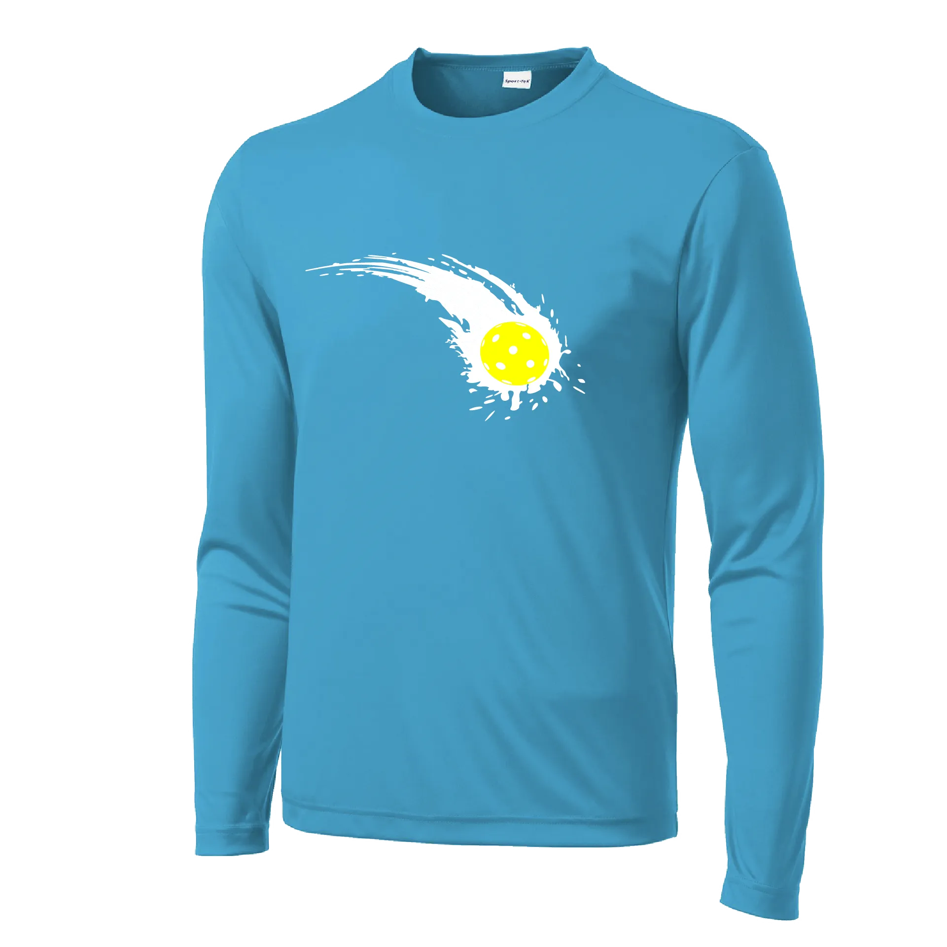 Pickleball Impact | Men’s Long Sleeve Athletic Shirts | 100% Polyester