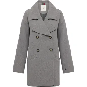 Senta Coat - Light Grey Melange