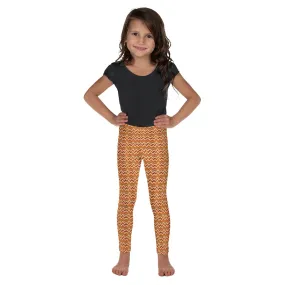 Spring Zag Zag Kid's Leggings, Toddler, Girls and Boys Matching Family Outfits