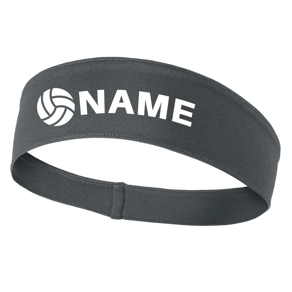 Volleyball Printed Moisture Wicking Headbands for Men and Women - Personalization